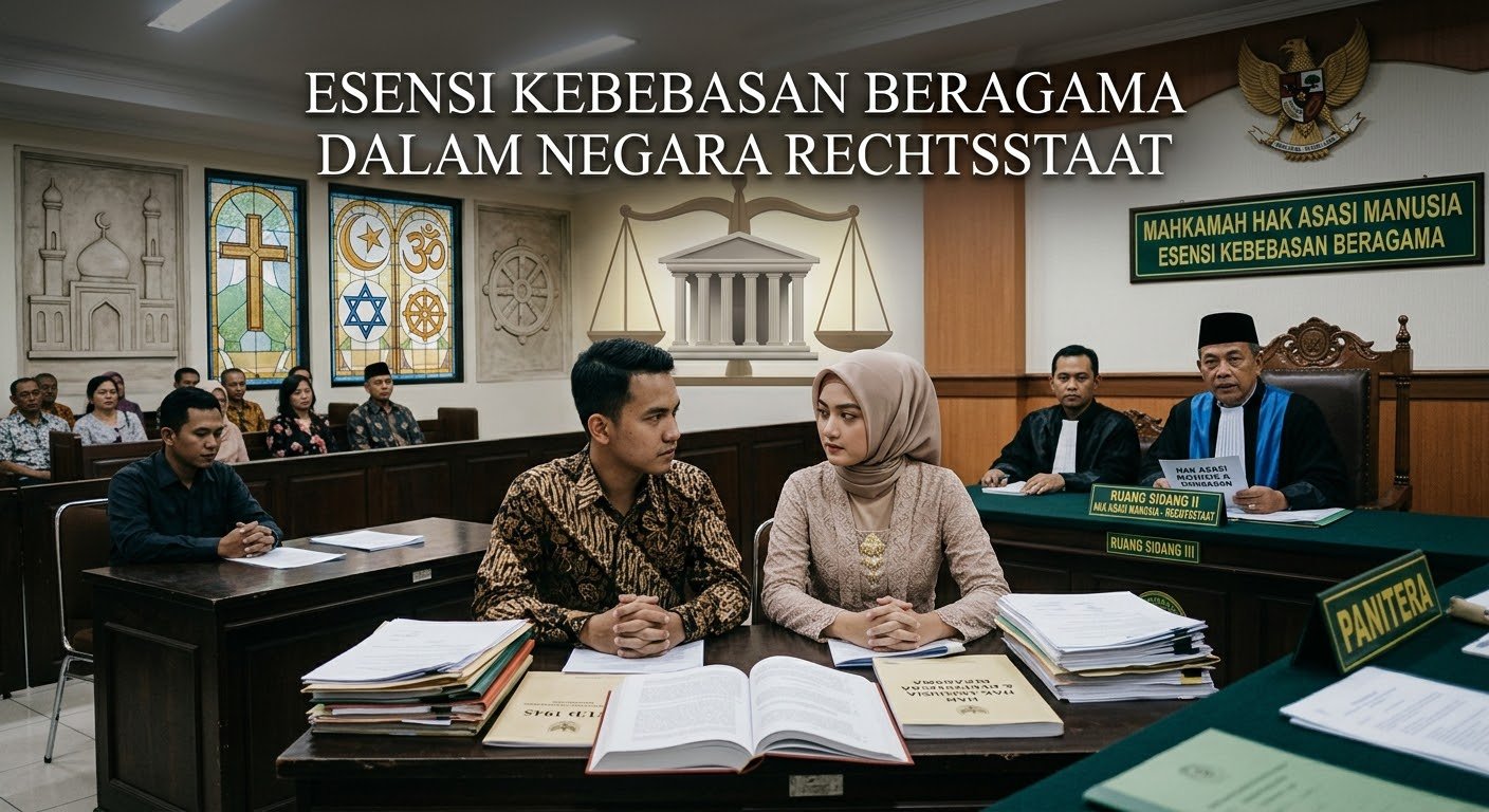 ESENSI KEBEBASAN BERAGAMA DALAM NEGARA RECHTSSTAAT