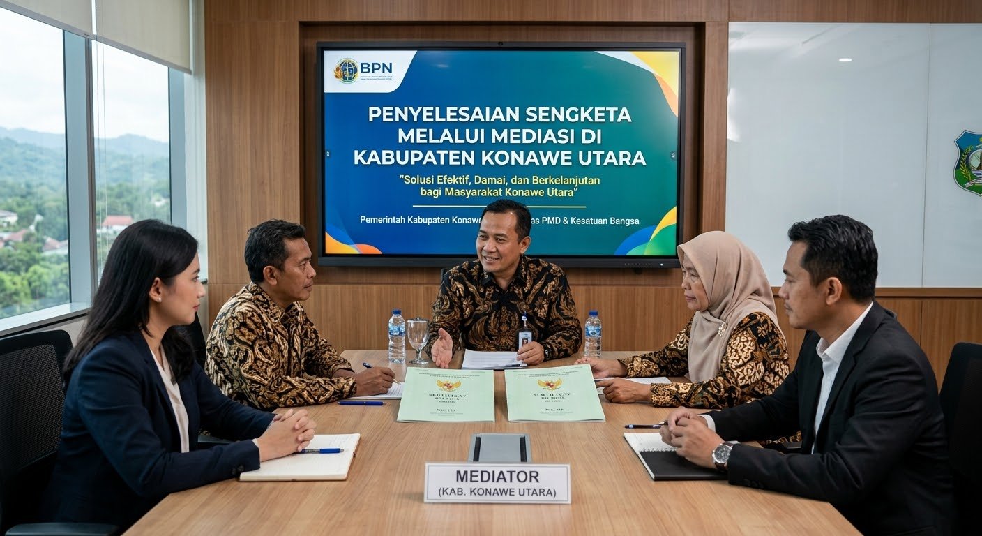Penyelesaian Sengketa Melalui Mediasi di Kabupaten Konawe Utara
