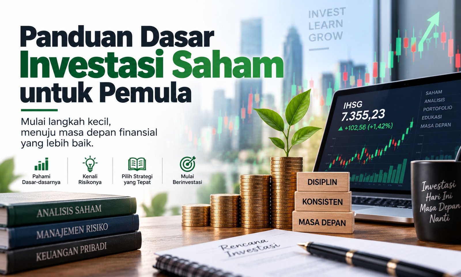 Panduan Dasar Investasi Saham untuk Pemula